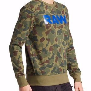 G-Star Zeabel Camouflage Logo Sweatshirt